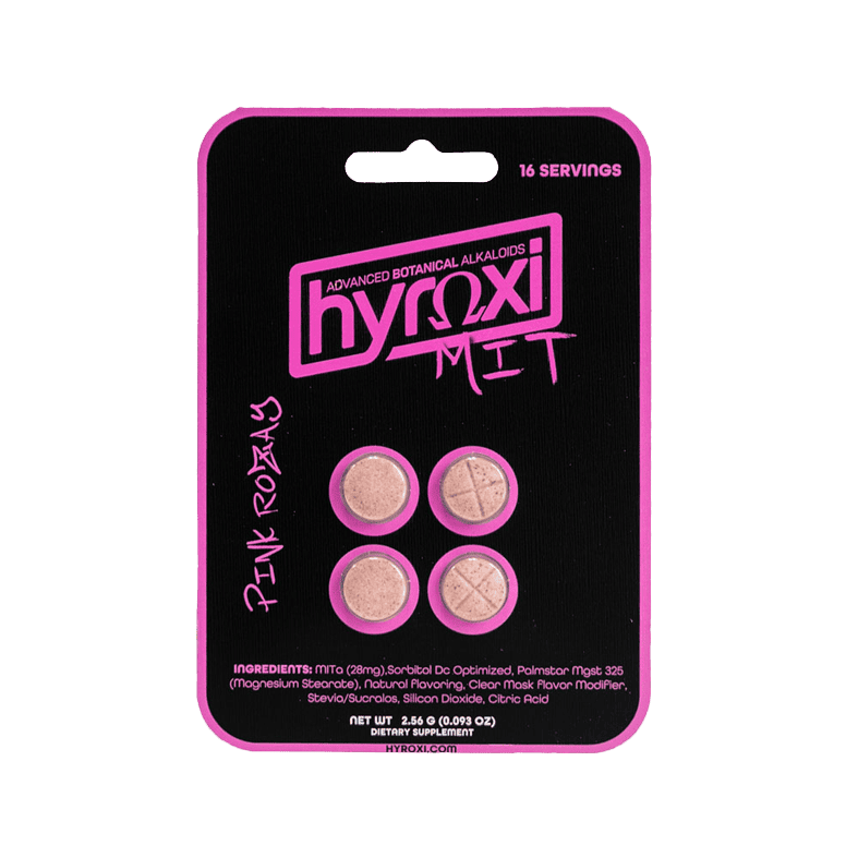 Hyroxi MIT-A Tablets Pink Rozay 4-count blister